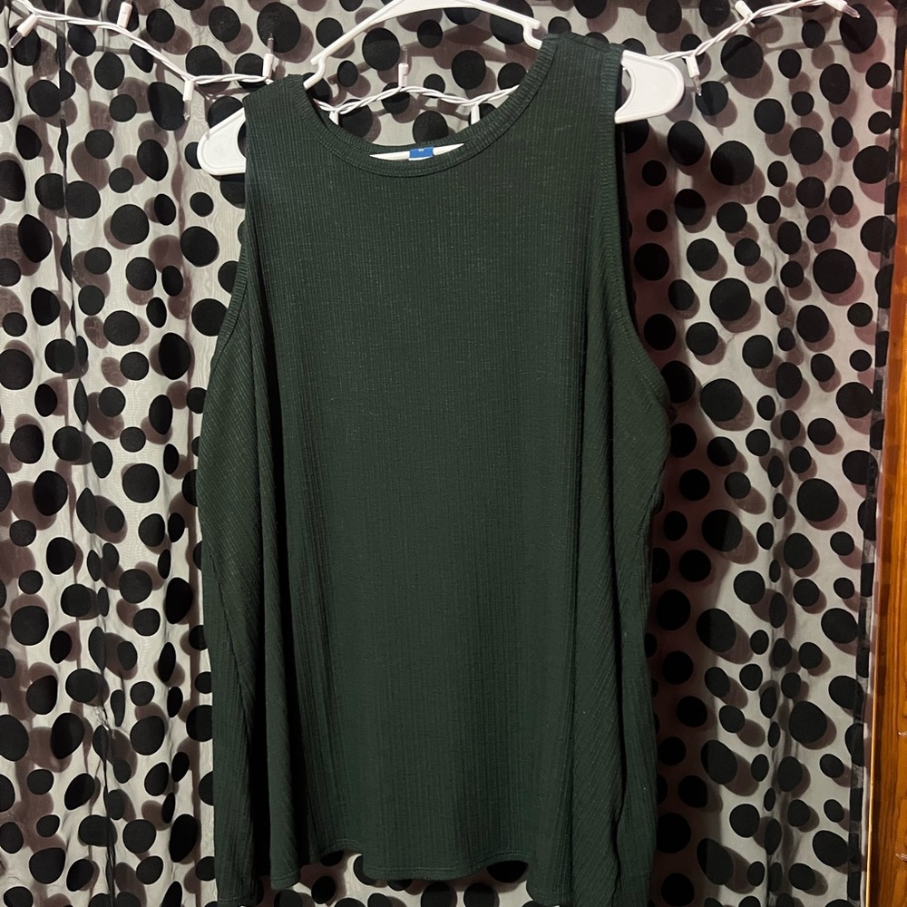 Old Navy Dark Green Tank Top